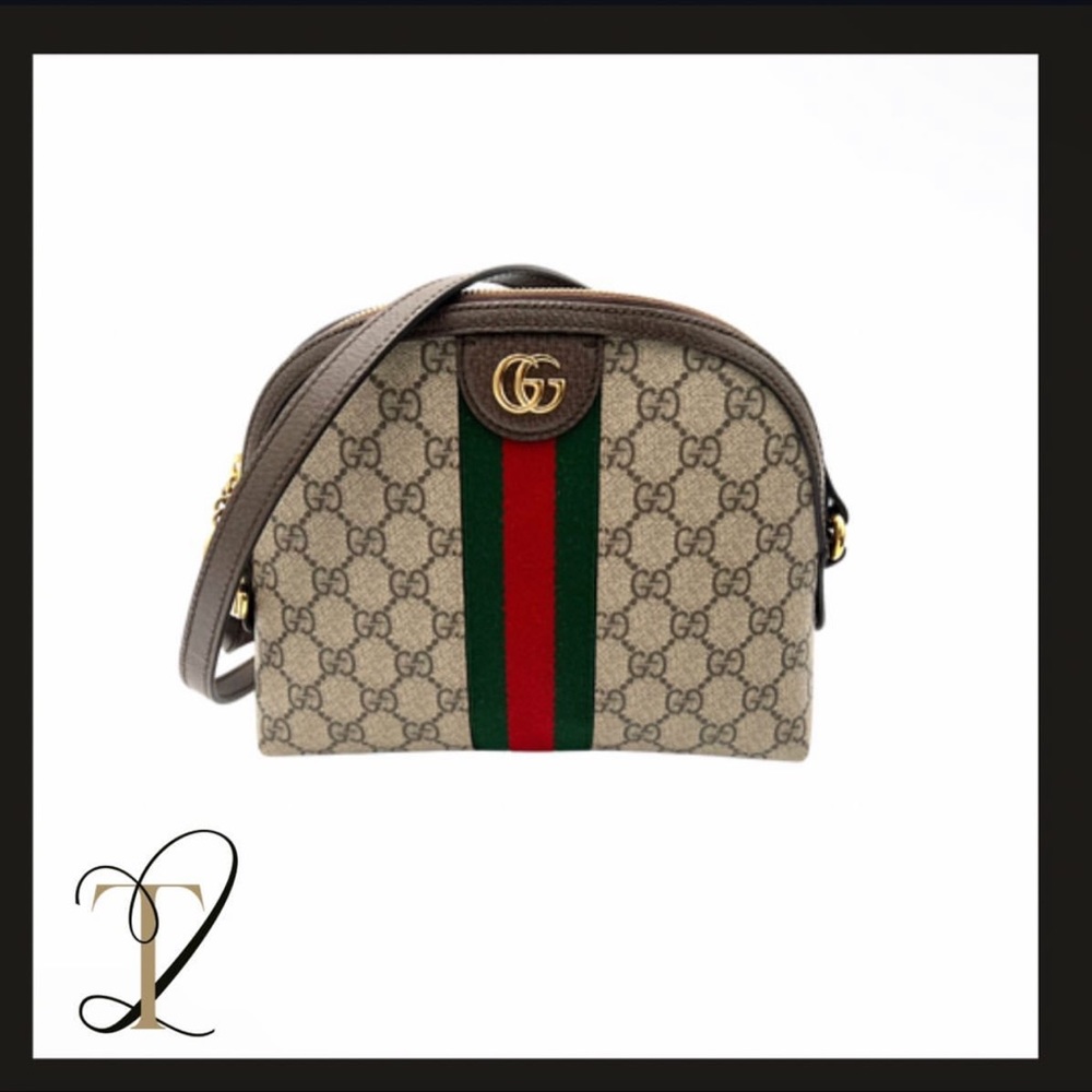 AUTHENTIC GUCCI OPHIDIA GG SMALL SHOULDER BAG
